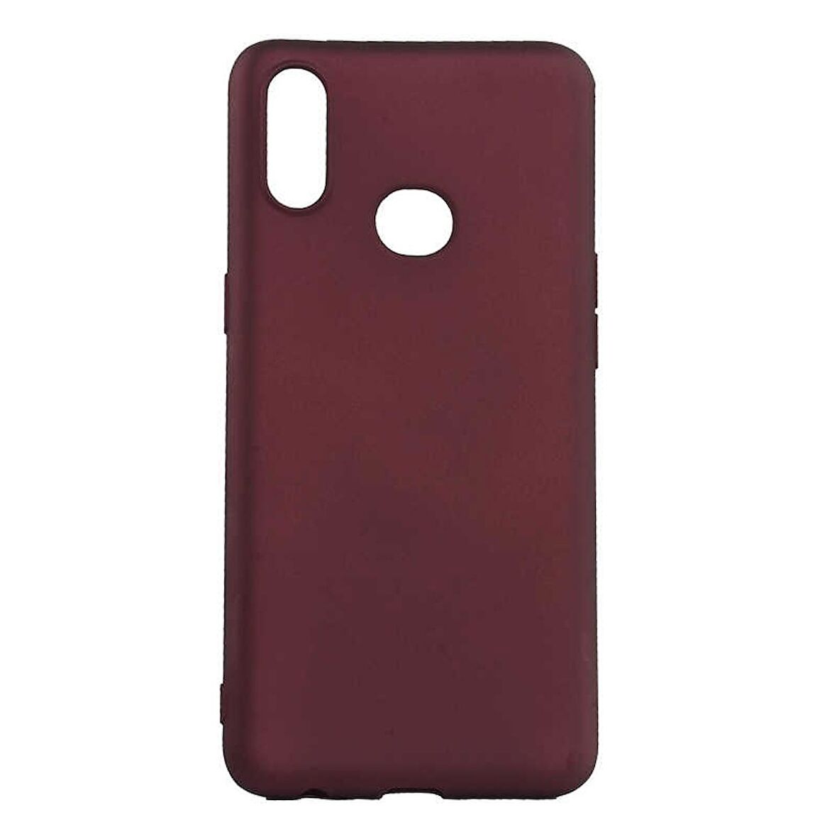 Gpack Samsung Galaxy A10s Kılıf Premier Silikon Esnek KorumaNano Glass