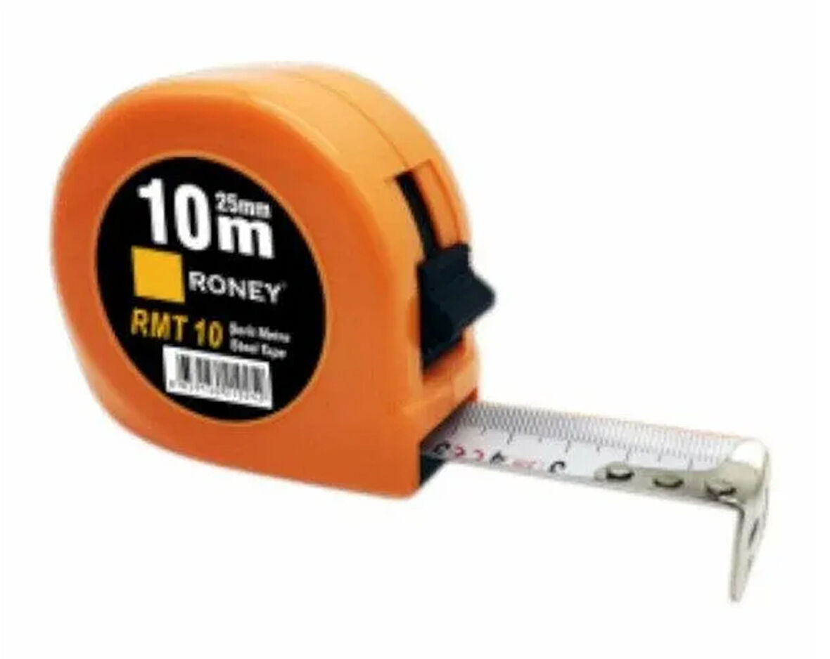 Roney RMT10 Şerit Metre 10m x 25mm