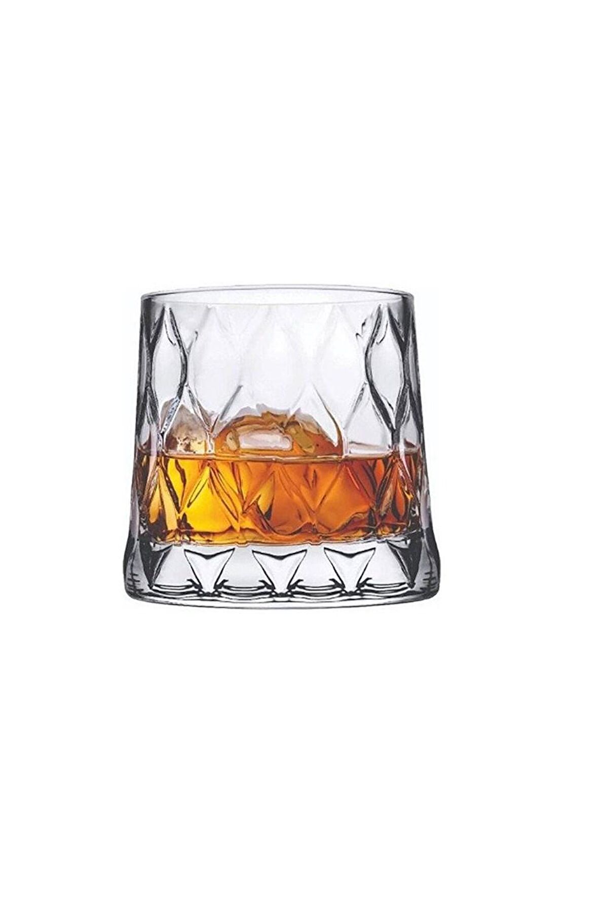 Paşabahçe 6 lı Leafy Viski Bardağı 300 cc 420194 Şeffaf