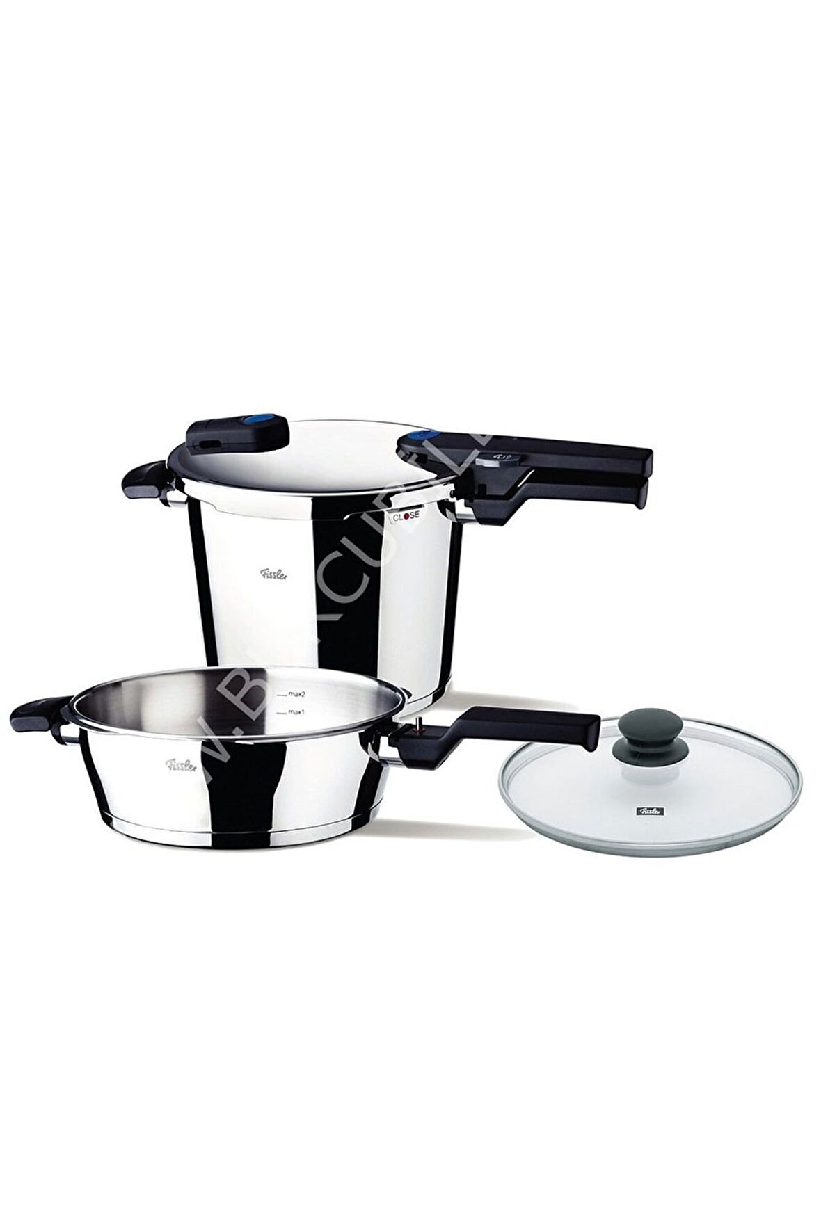 Fissler Vitaquick Bluepoint 2 Li Düdüklü Tencere Seti 6 lt + 3.5 Lt