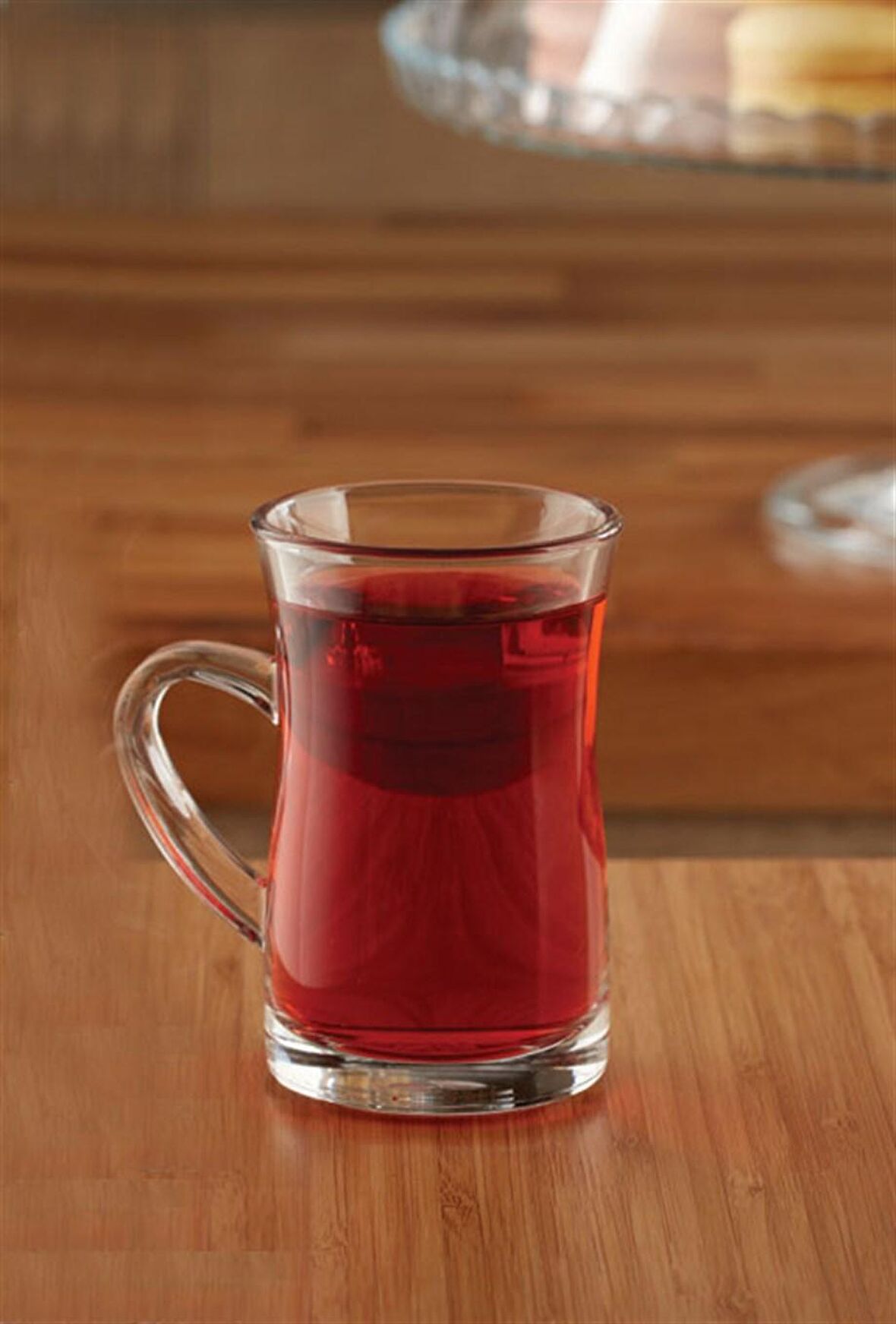 Paşabahçe Mila Kulplu Büyük Çay Bardağı 150 Cc 6 lı 55613 Şeffaf