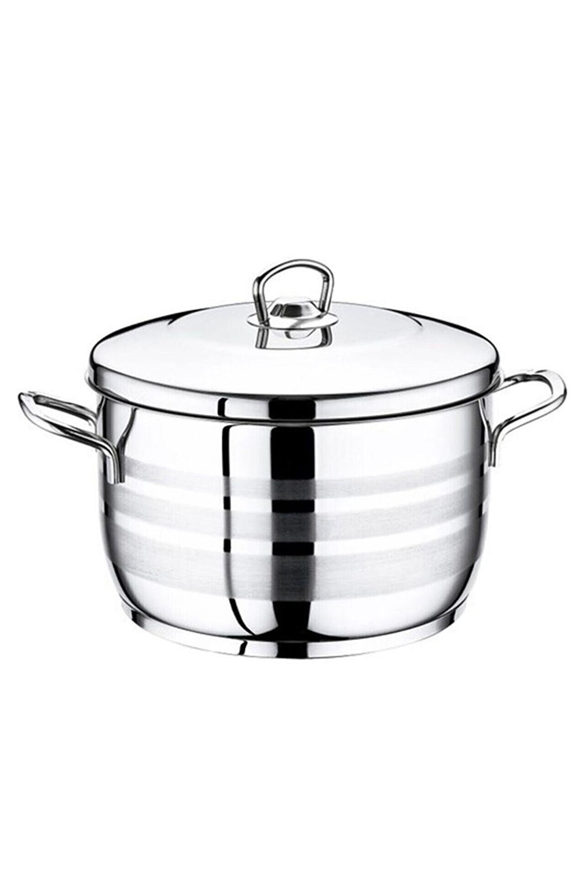 Safınox Flavia Derin Tencere Metal Kulplu 28×17 Cm