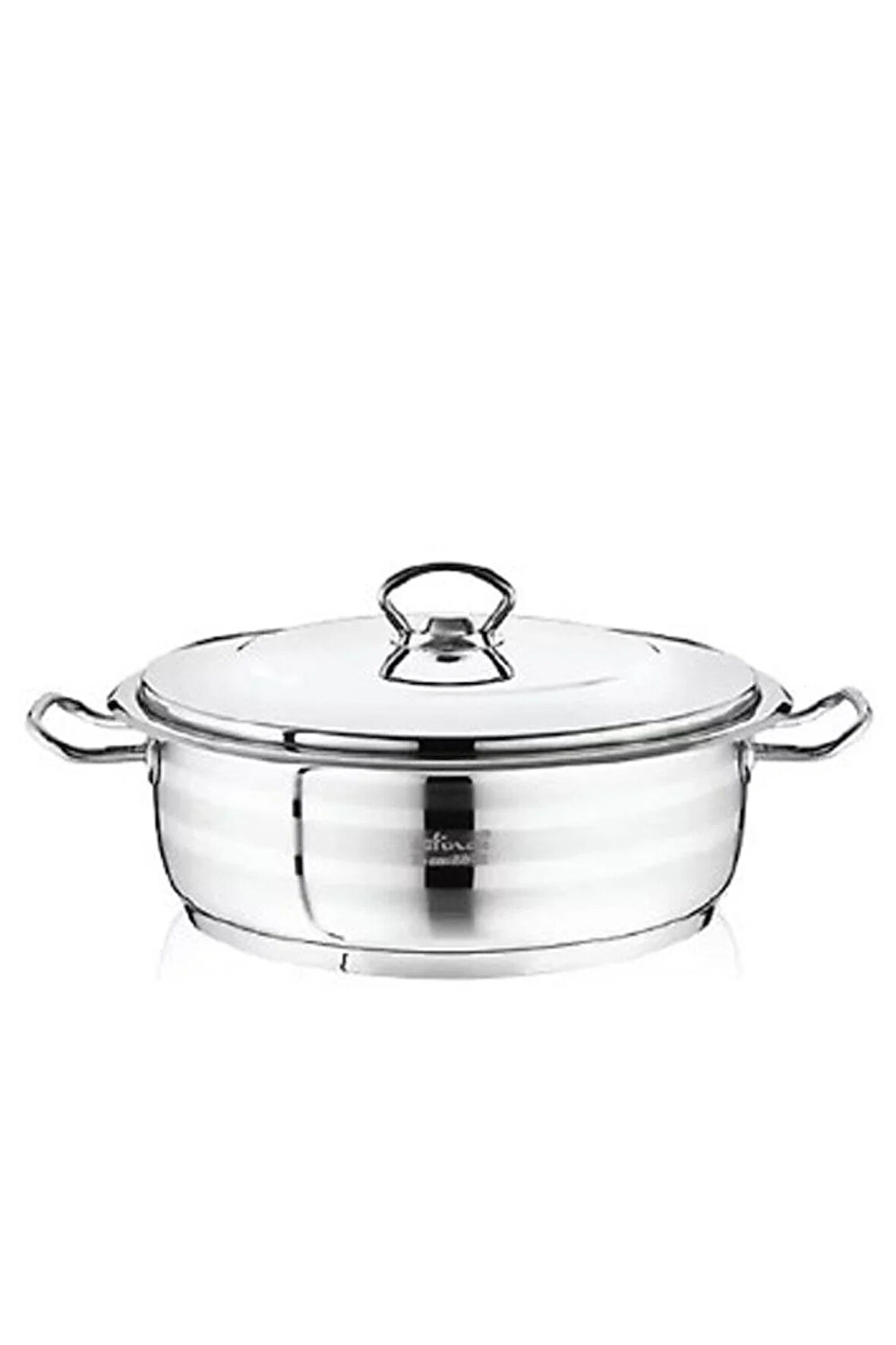 Safinox Flavia 32x10 Cm Kısa Çelik İndiksyon Tencere