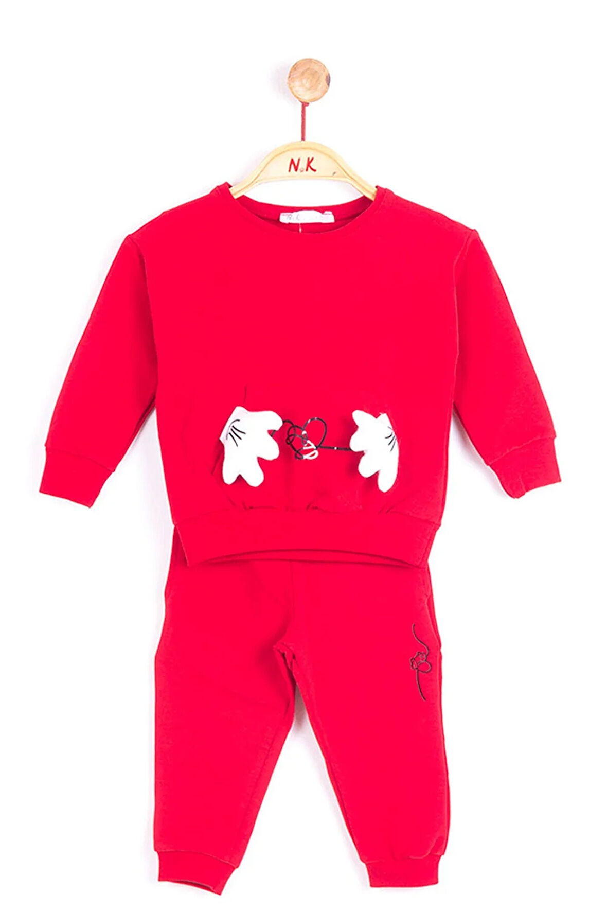 Nk Kids NM13602 Kız Bebek Gizli El Eşofman Takımı