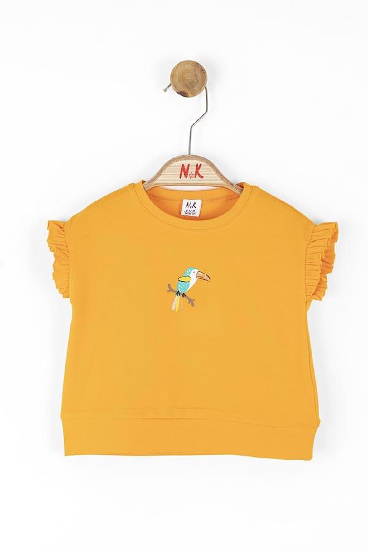 Kız Bebek Little Parrot Tshirt 36603