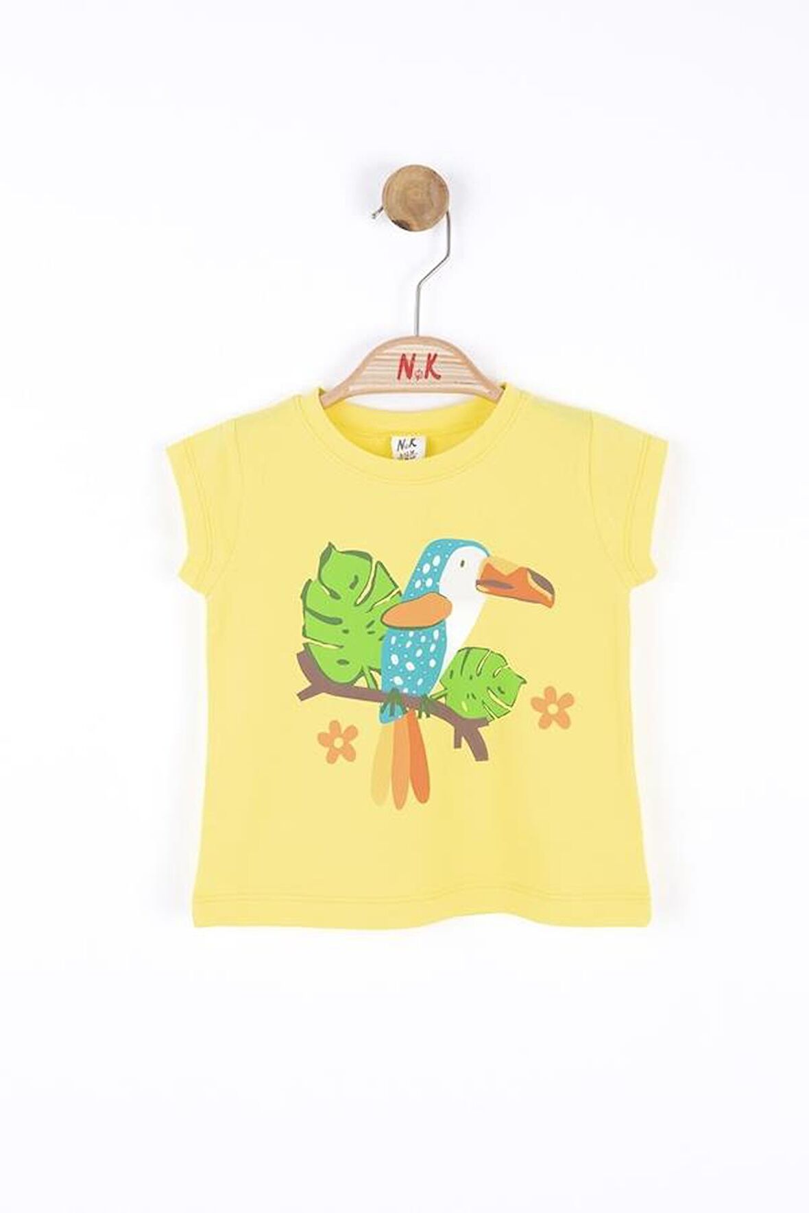 Kız Bebek Parrot Tshirt 36602