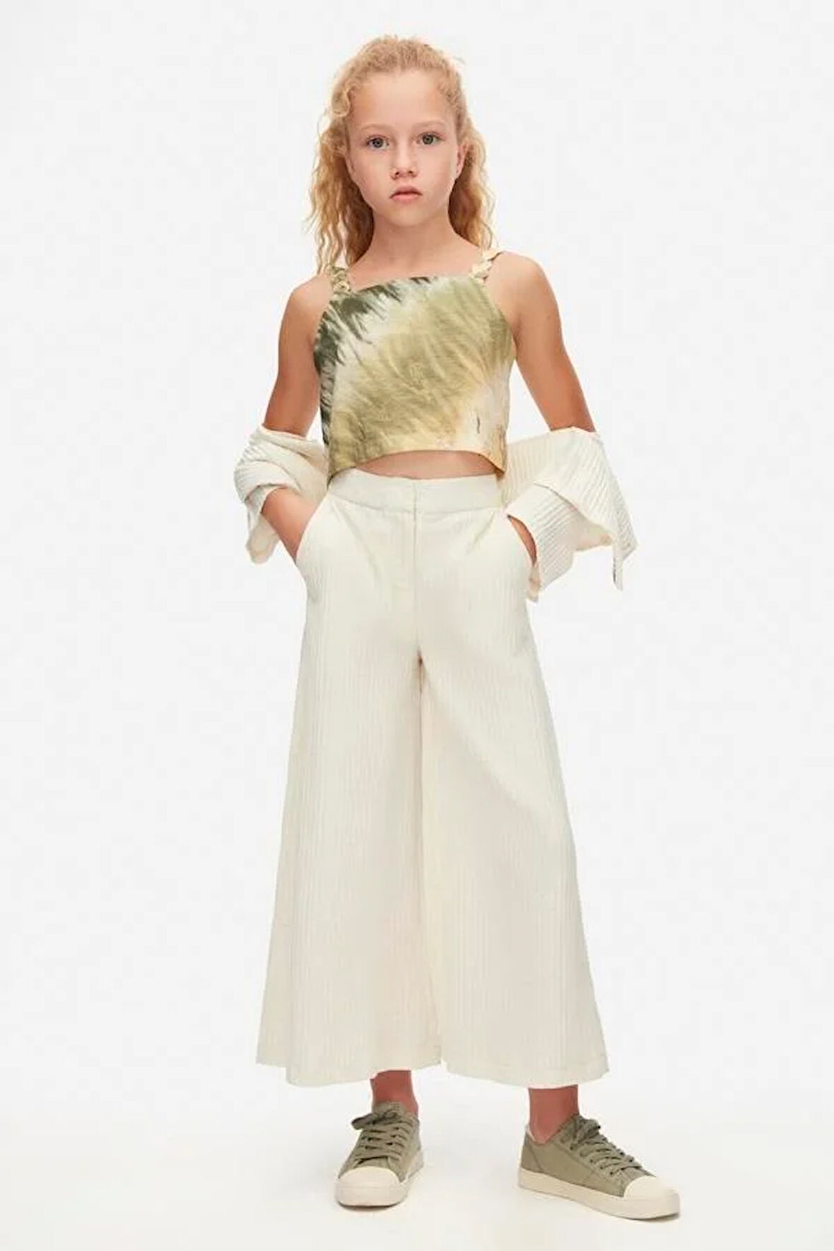 Kız Çocuk Batik Crop