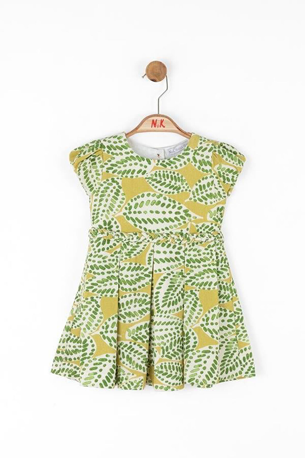 Kız Bebek Leaf Elbise