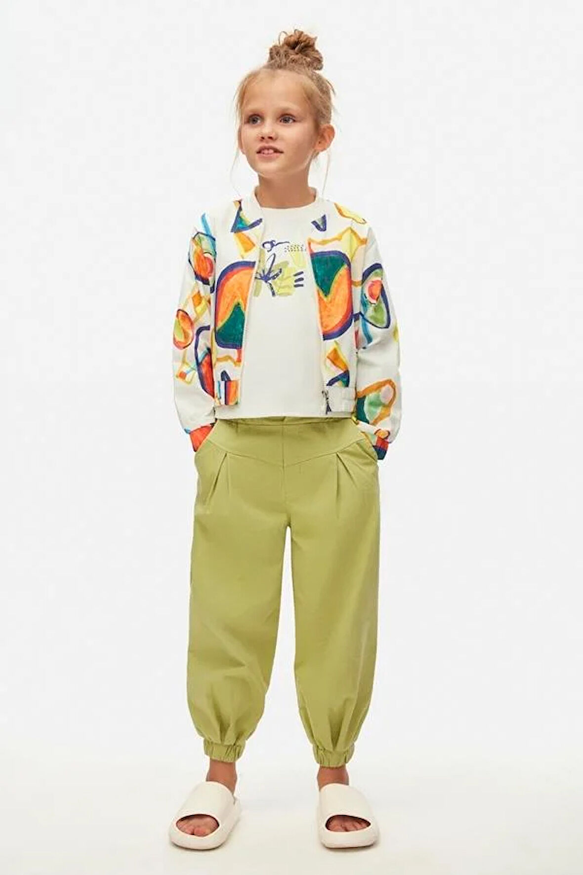 Kız Çocuk Rainbow Ceket 38541