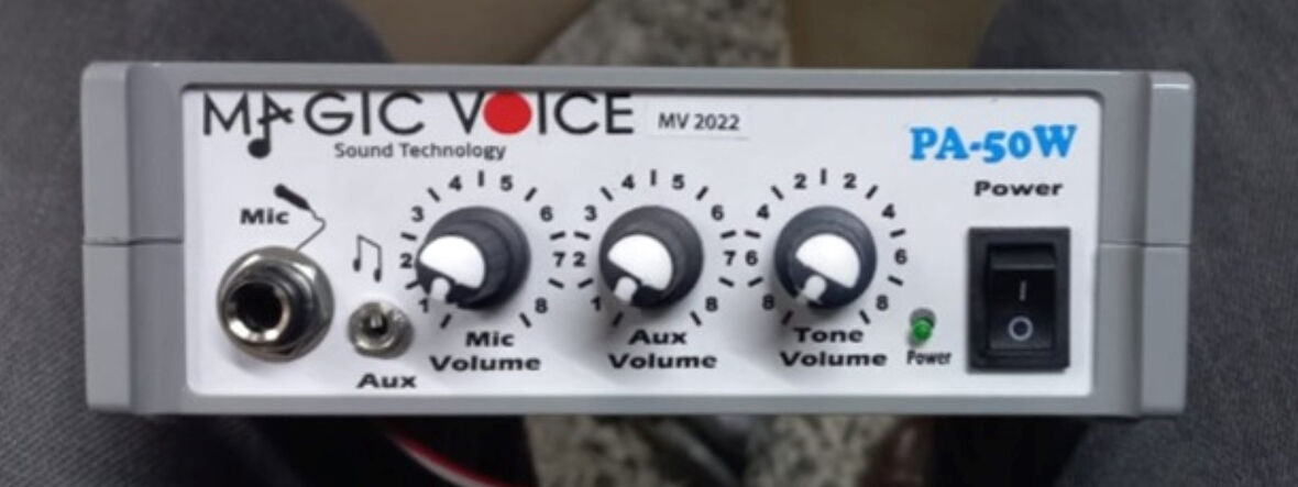Ayt Magicvoice Mv-2022 12 Volt 50 Watt Mini Pazarcı Anfisi Mini Araç Oto Amfisi