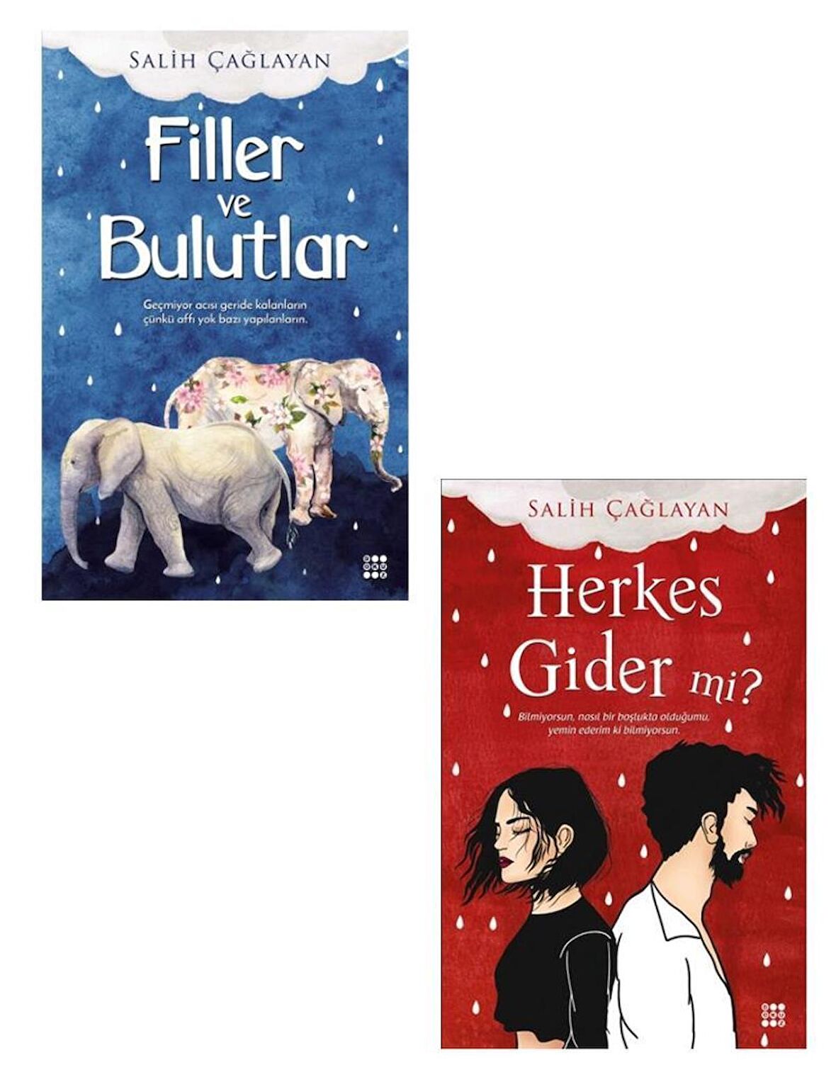 Salih Çağlayan Seti 2 Kitap (Filler ve Bulutlar + Herkes Gider mi)