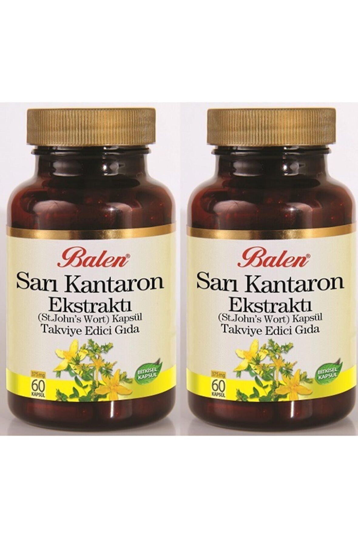Balen Sarı Kantaron(st.john's Wort) 375 Mg*60 Kapsül 2 Kutu