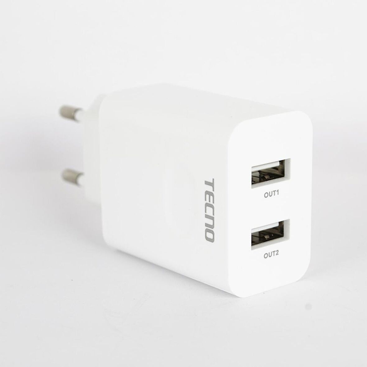 Global Çift Çıkışlı Şarj Aleti Type-C ve Micro Data Kablolu TCW-E01D Beyaz WNE0160