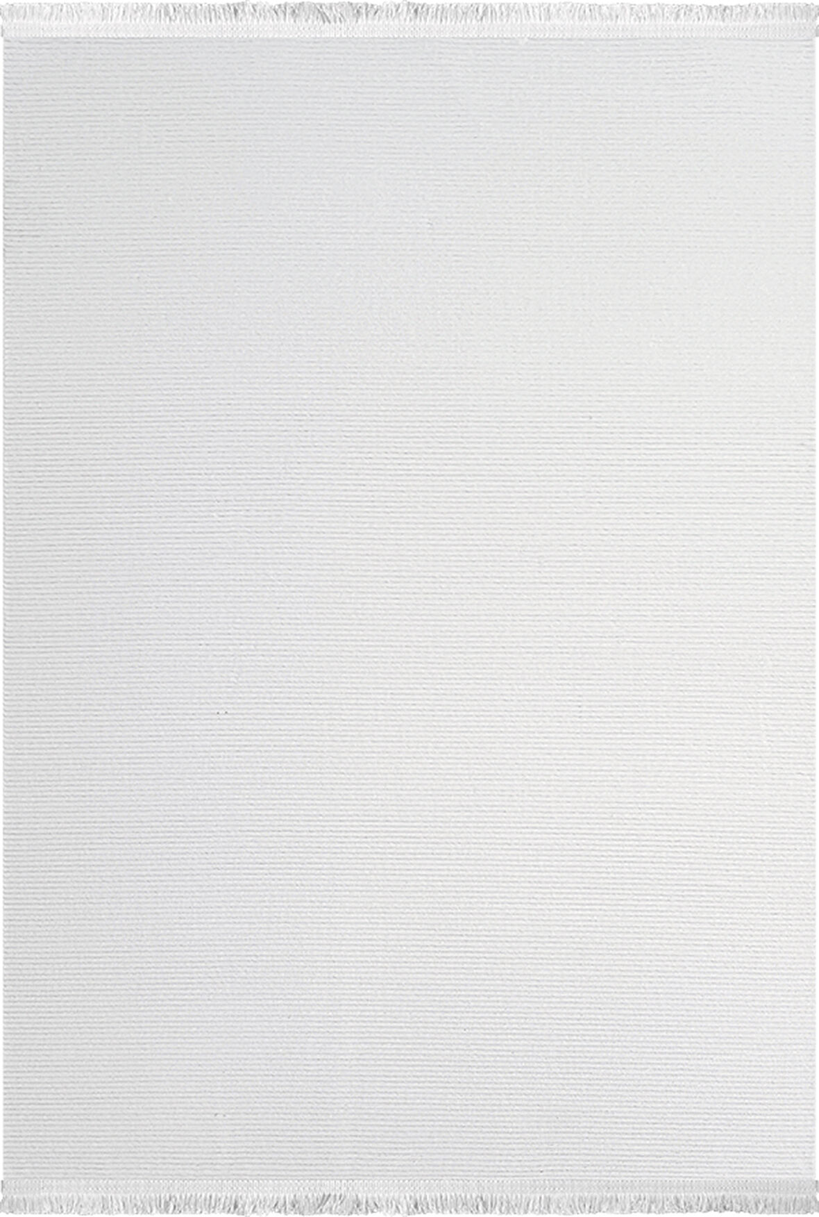 Alesta Koleksiyonu Akrilik Dokuma Saçaklı Halı 3508 Krem