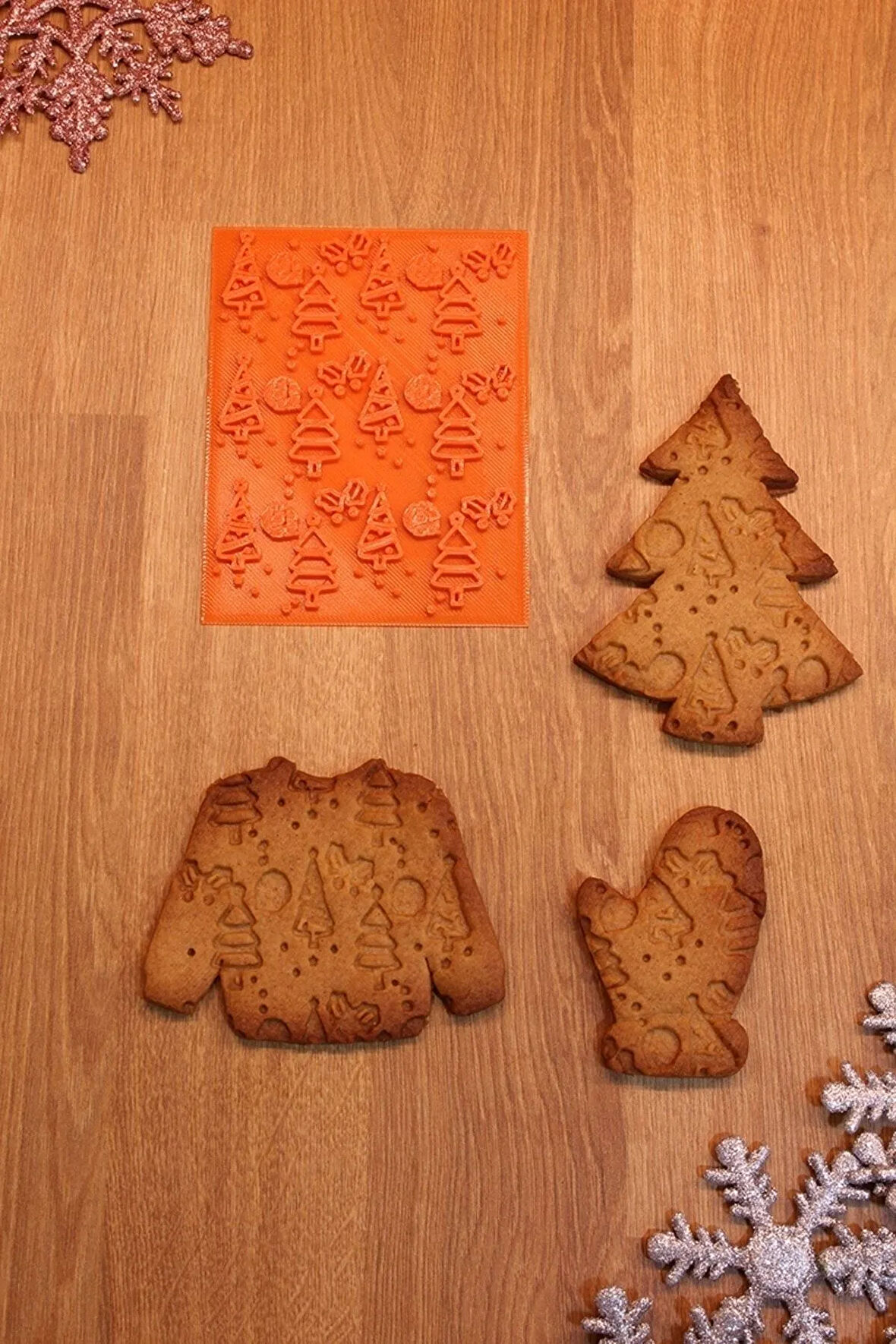 Yılbaşı Konseptli Kurabiye Ve Hamur Damgası