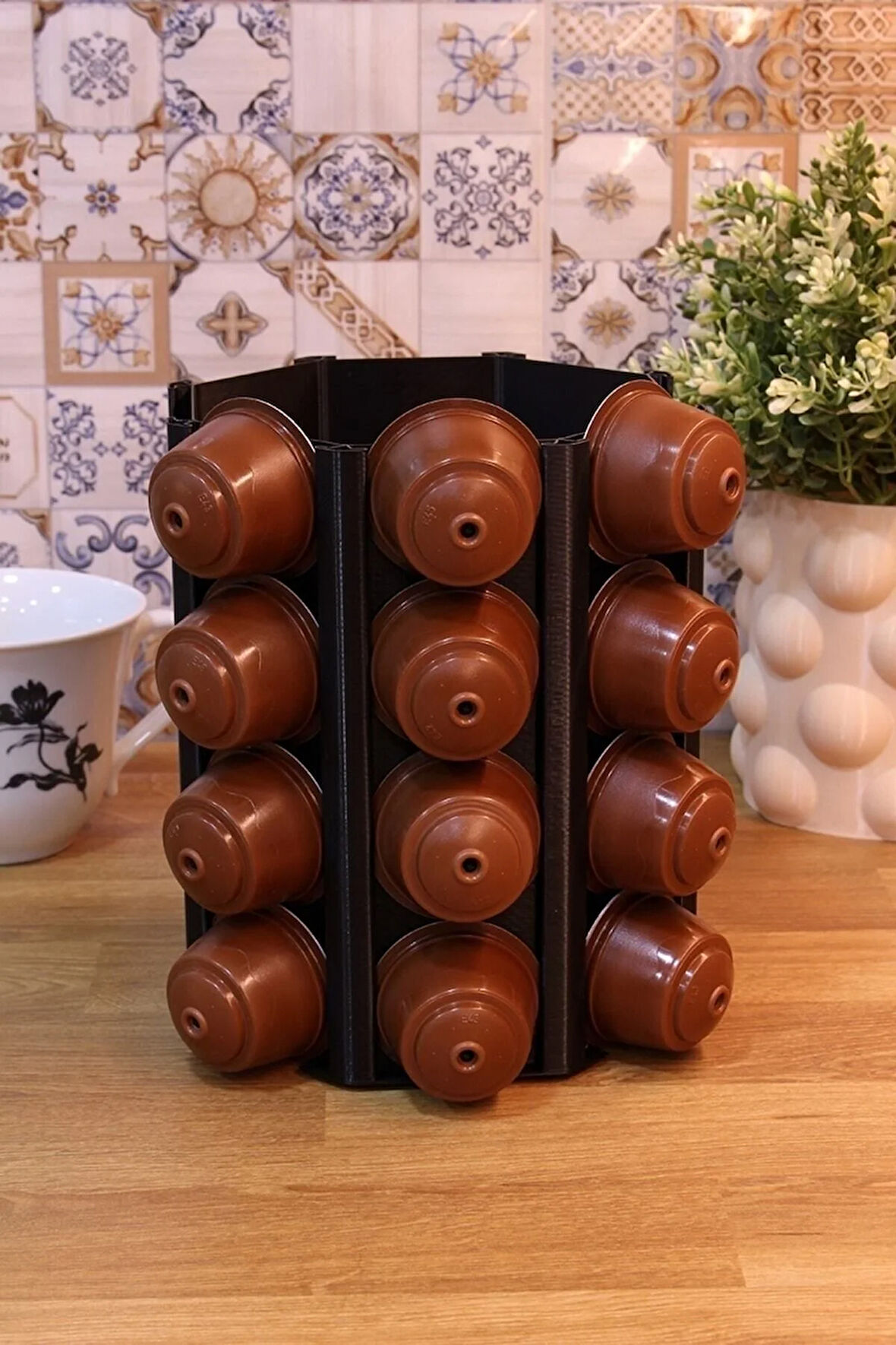 Nescafe Dolce Gusto Kapsül Kahve Uyumlu Stand Siyah