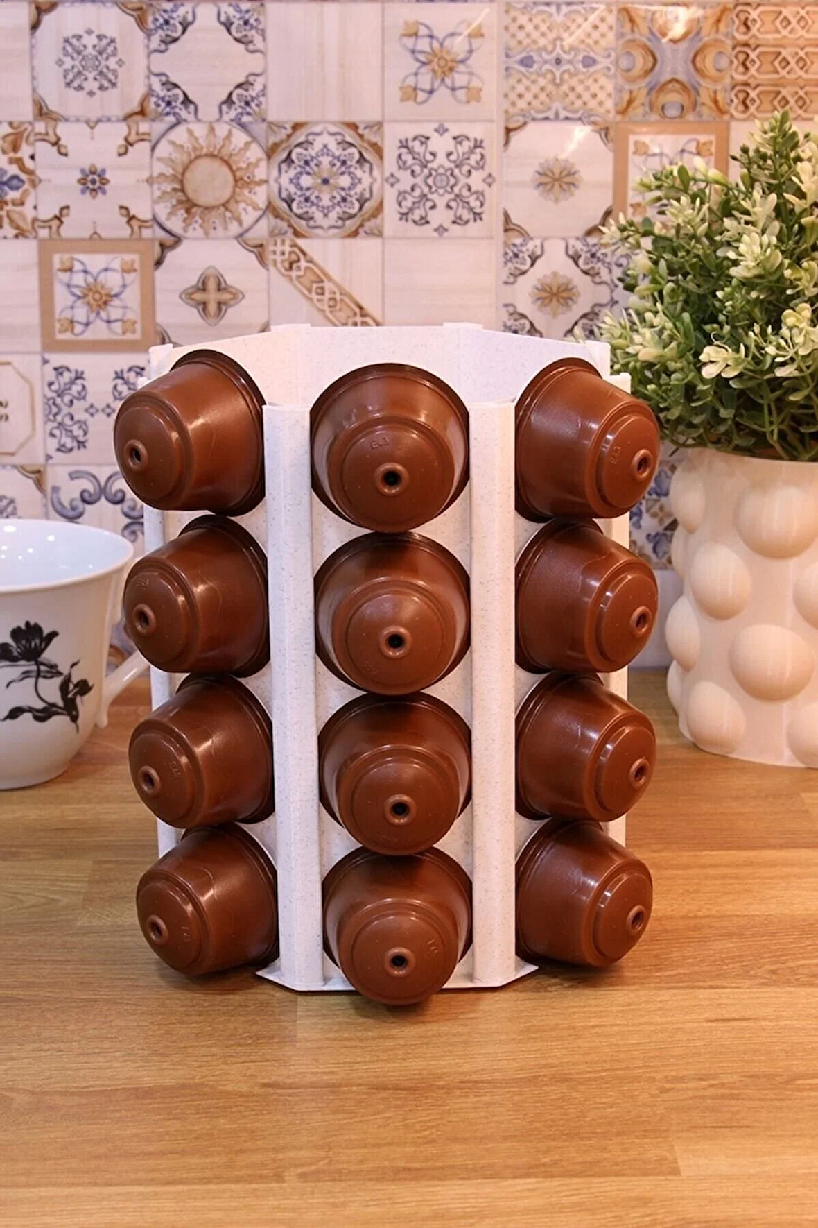 Nescafe Dolce Gusto Kapsül Kahve Uyumlu Stand Granit Görünümlü