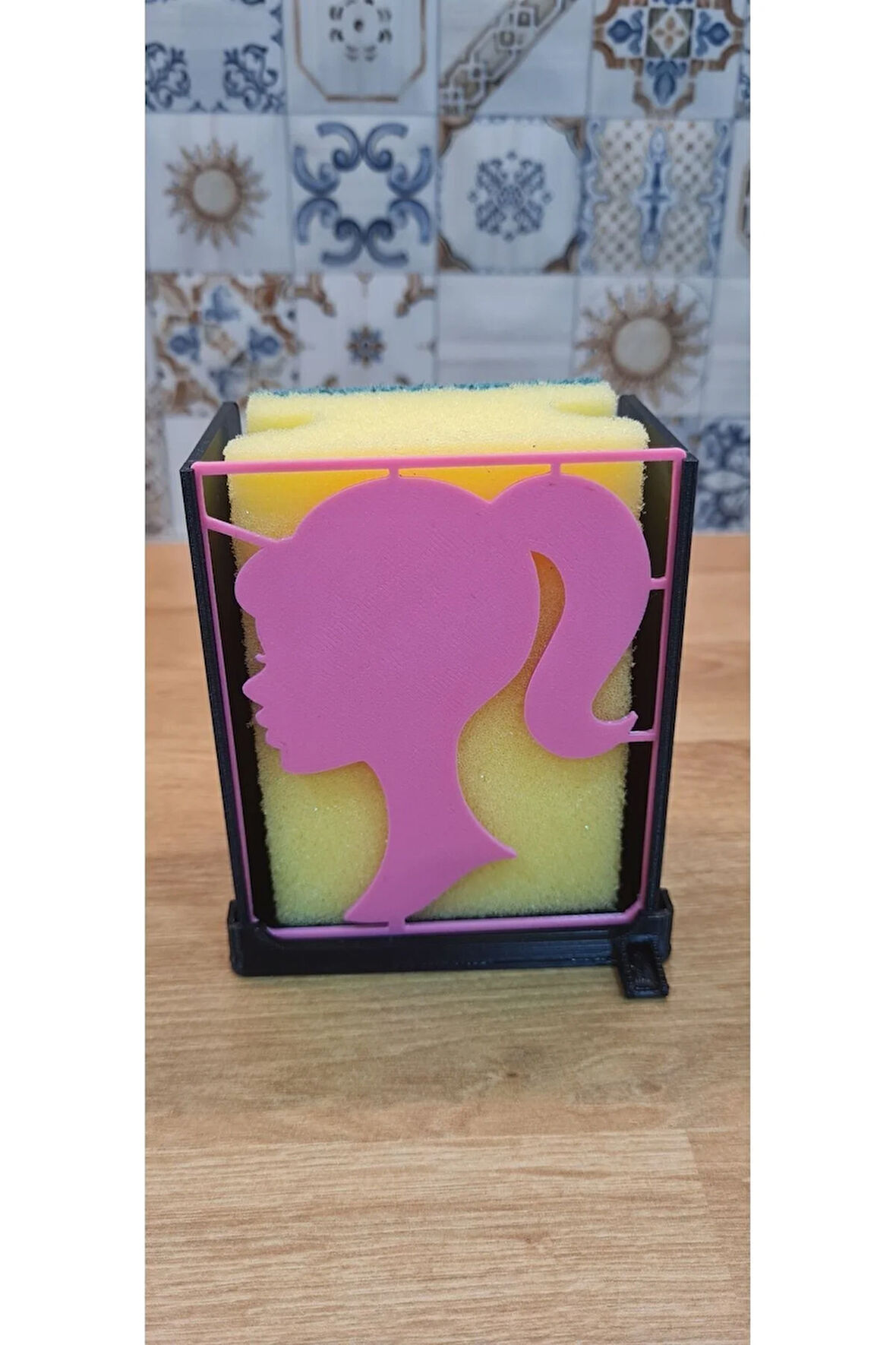 Model Figür Siluet Sünger Kutusu Süngerlik