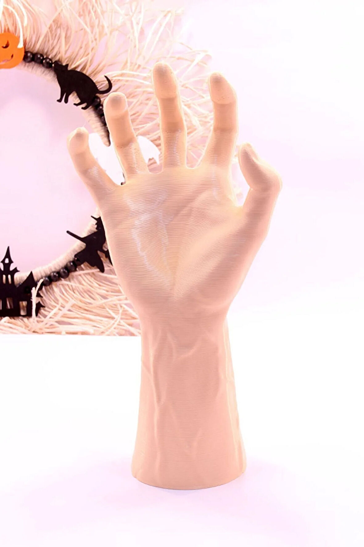 Halloween Cadılar Bayramı Dekoru Zombi El Figürü Dekoratif Obje