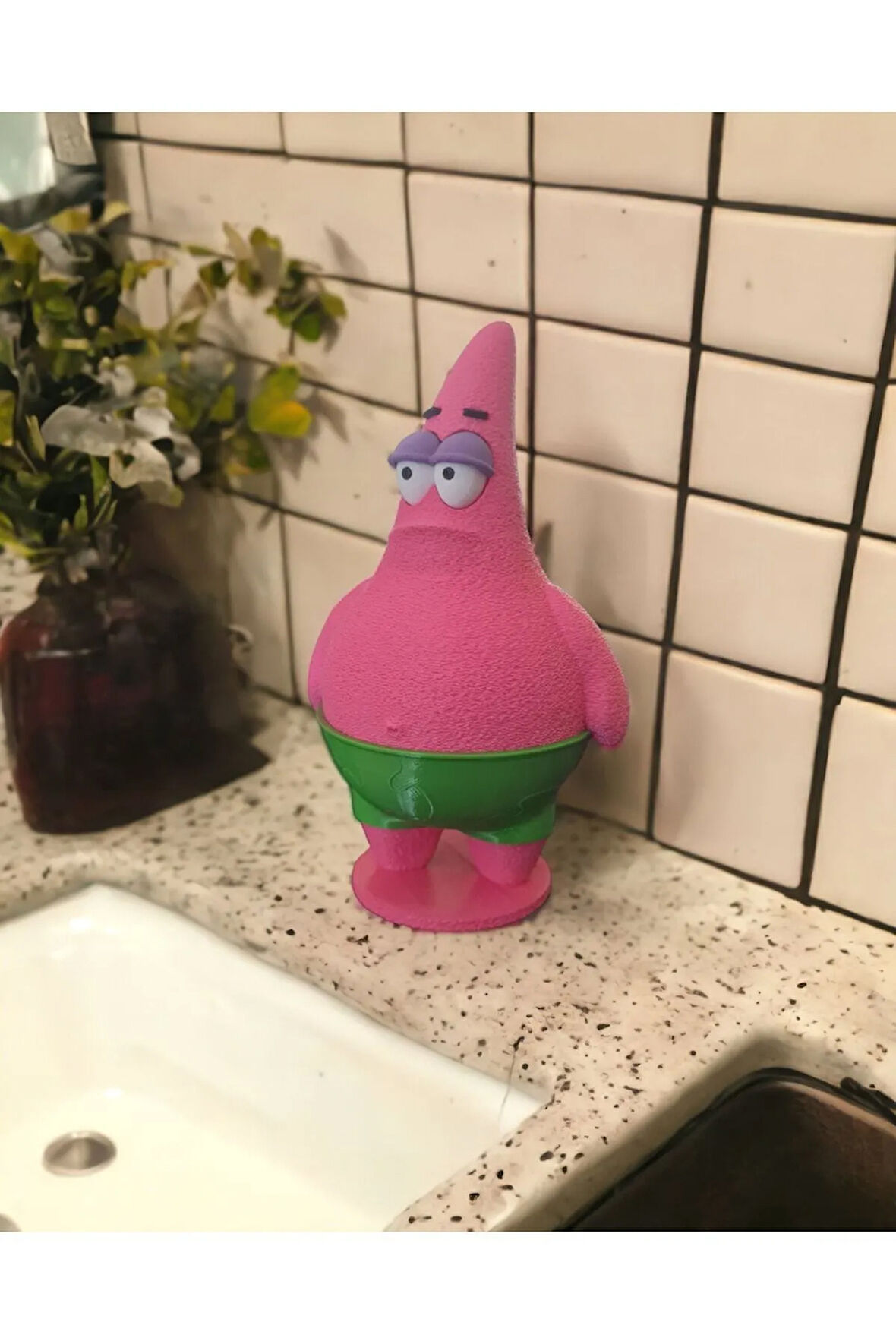 Star Yıldız Bulaşık Teli Tutucu Organizer Dekoratif Düzenleyici