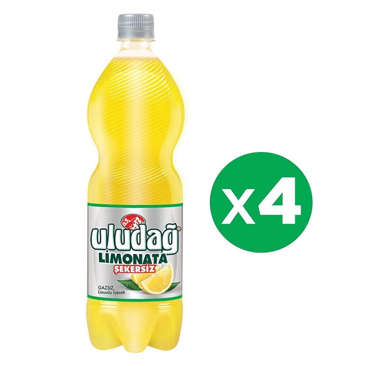 Uludağ Şekersiz Limonata 1 Lt x 4 Adet