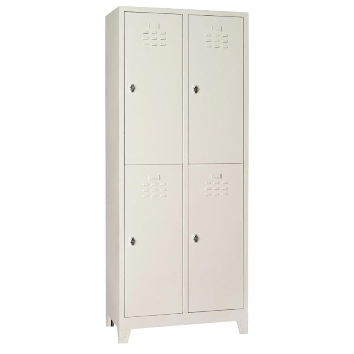 Rafburada Ofis Standart 4'Lü Soyunma Dolabı