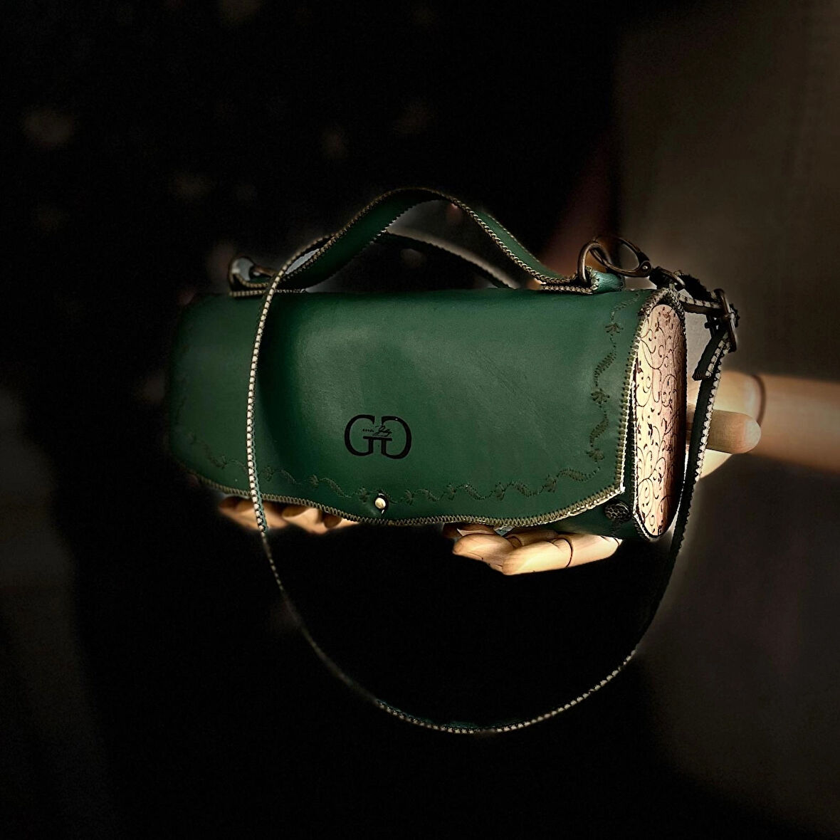 Hakiki Deri, El Yapımı Kadın Çanta, Kadın Cüzdan Larissa v8