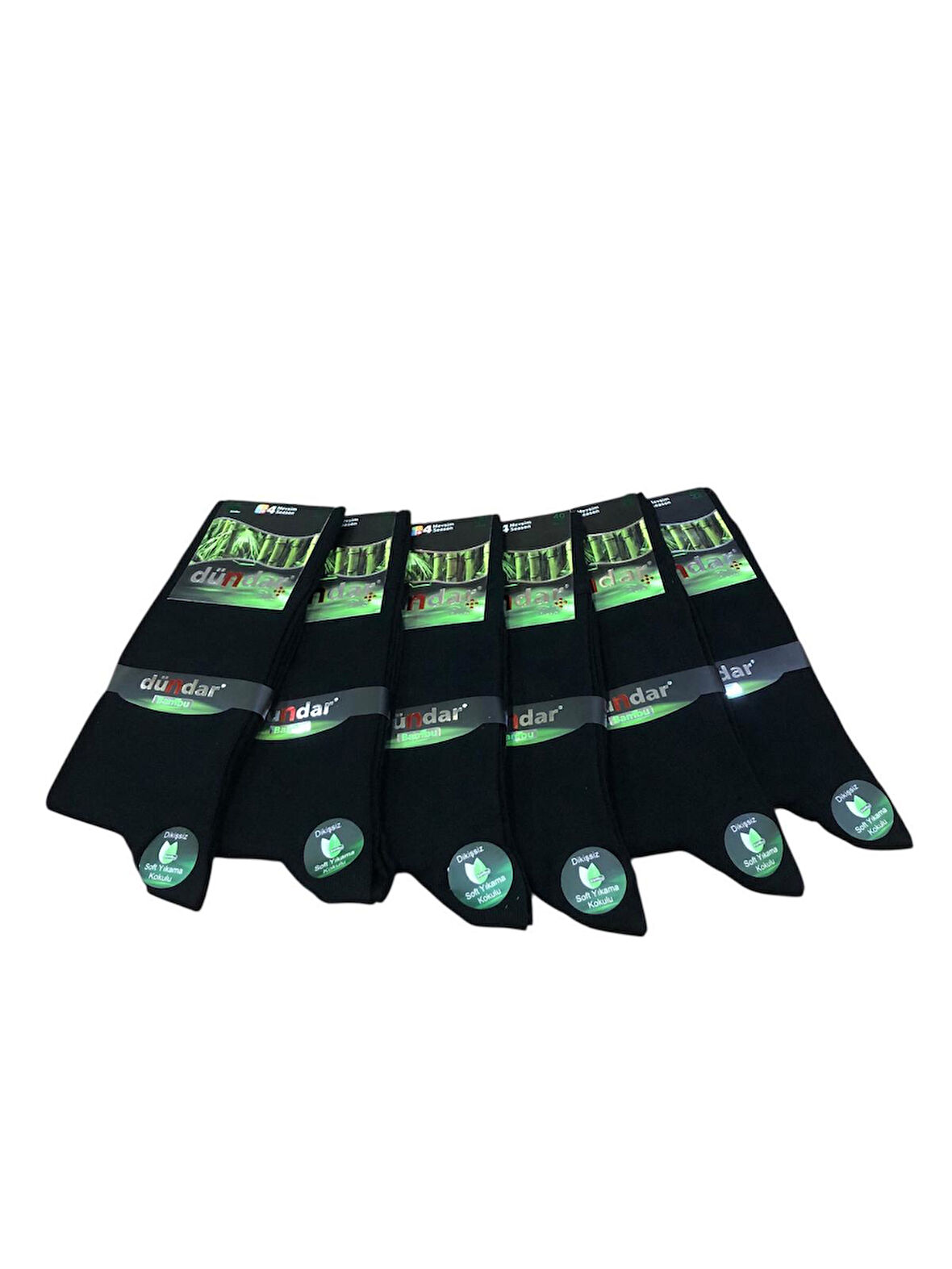 6 Lı Dündar Bambu Koku Yapmayan Erkek Mevsimlik Sonbahar Kış Dikişsiz Soket Çorap 40 - 44 No