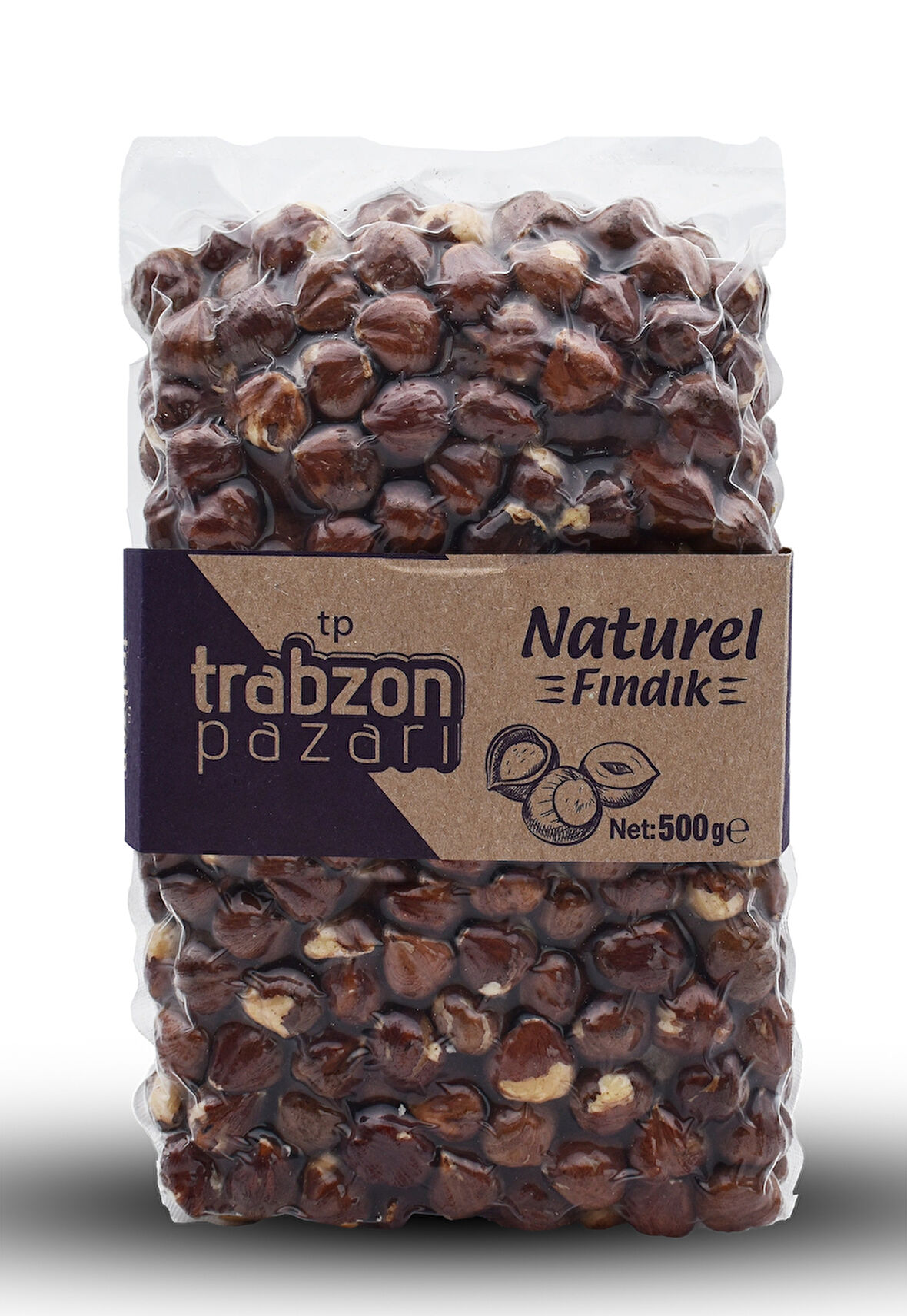 Trabzon Yöresel Çiğ Fındık Içi 500 gr