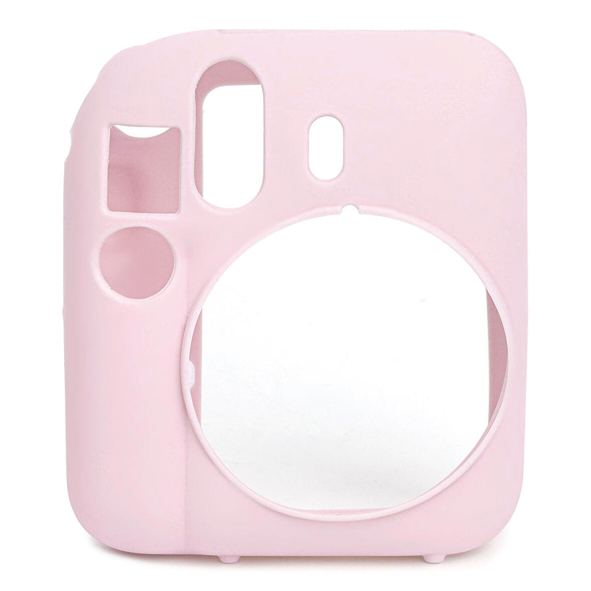 Instax Mini 12 Makine Uyumlu Pembe Koruyucu Silikon Kılıf