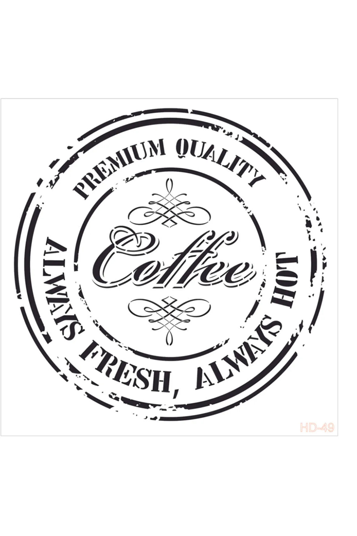 Home Decor Stencıl Hd-49 45x45