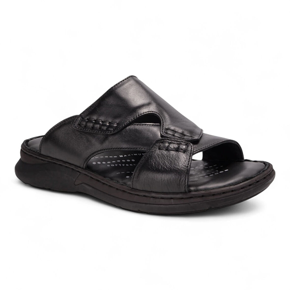 Forelli Tuna 40501 Comfort Erkek Deri Terlik