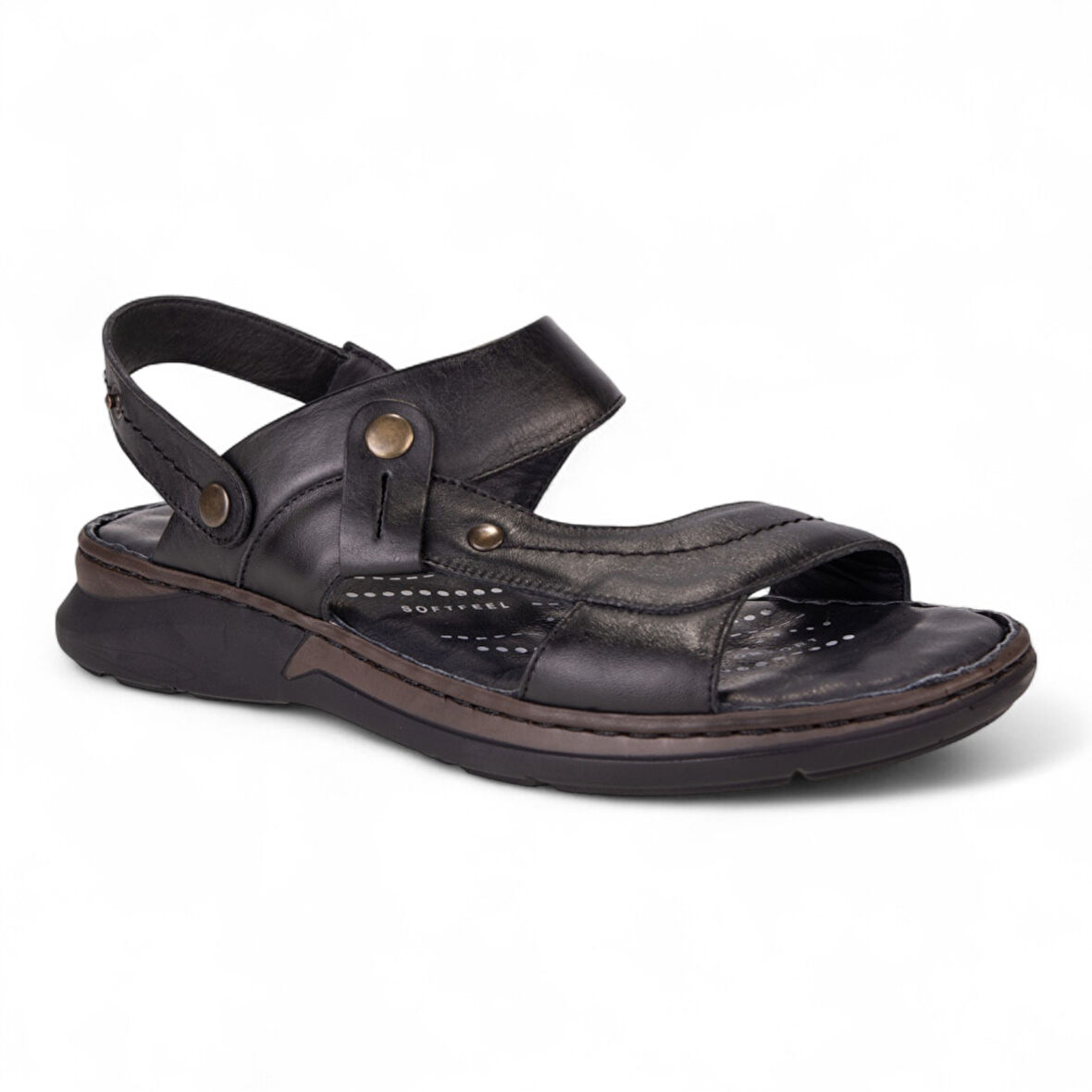 Forelli Ural 40507 Comfort Erkek Deri Sandalet