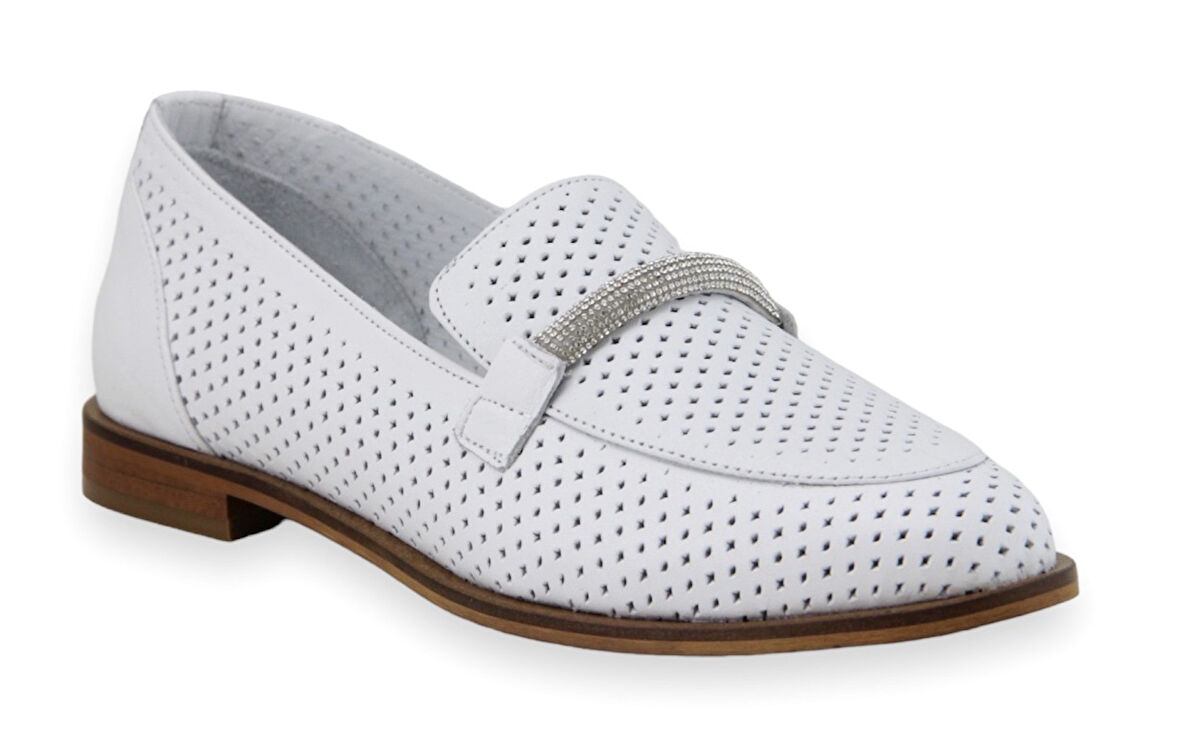 Albini 10856 Hakiki Deri Kadın Babet