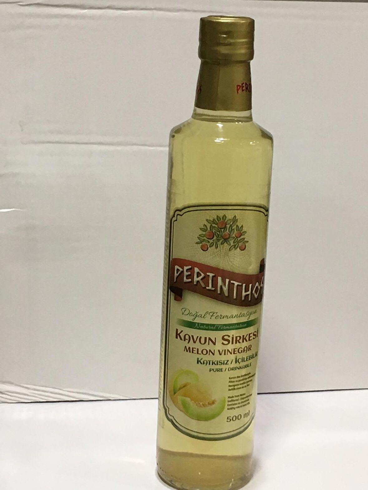 PERİNTHOS DOĞAL KAVUN SİRKESİ 500 ML