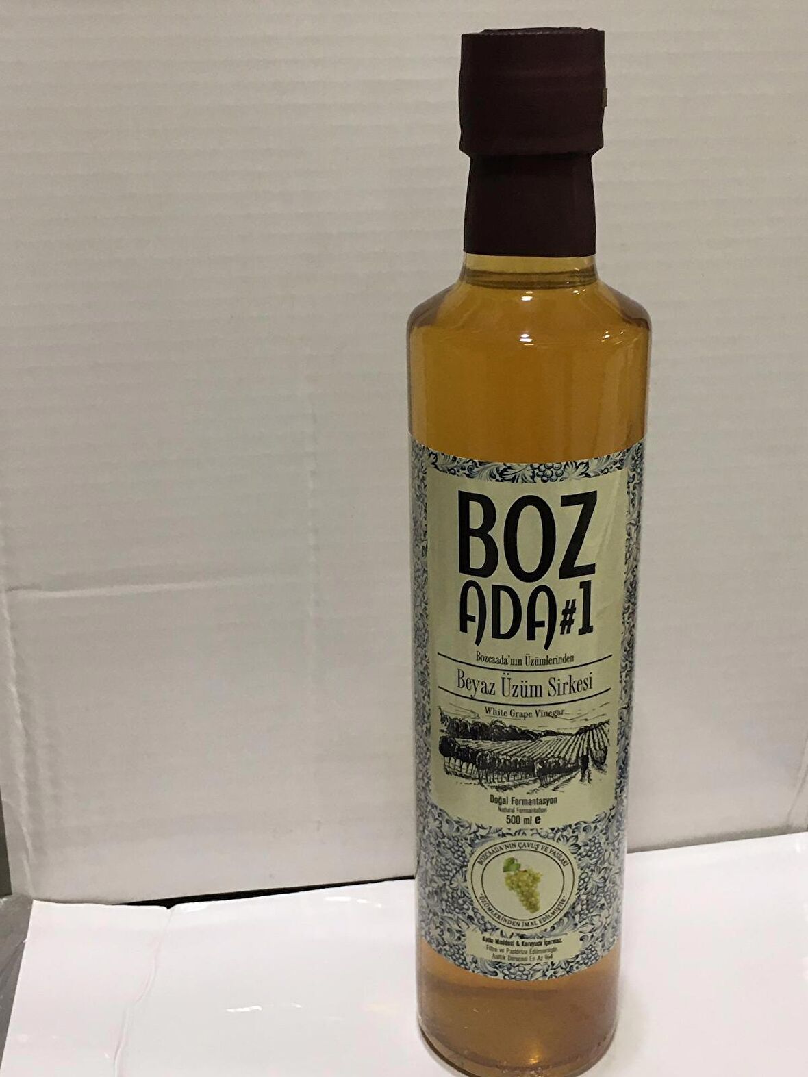 PERİNTHOS BOZCAADA BEYAZ ÜZÜM SİRKESİ 500 ML