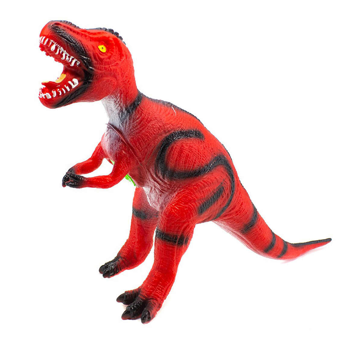 Kırmızı Renk 50 cm Işıklı Sesli T-rex Dinazor Et Dinozor