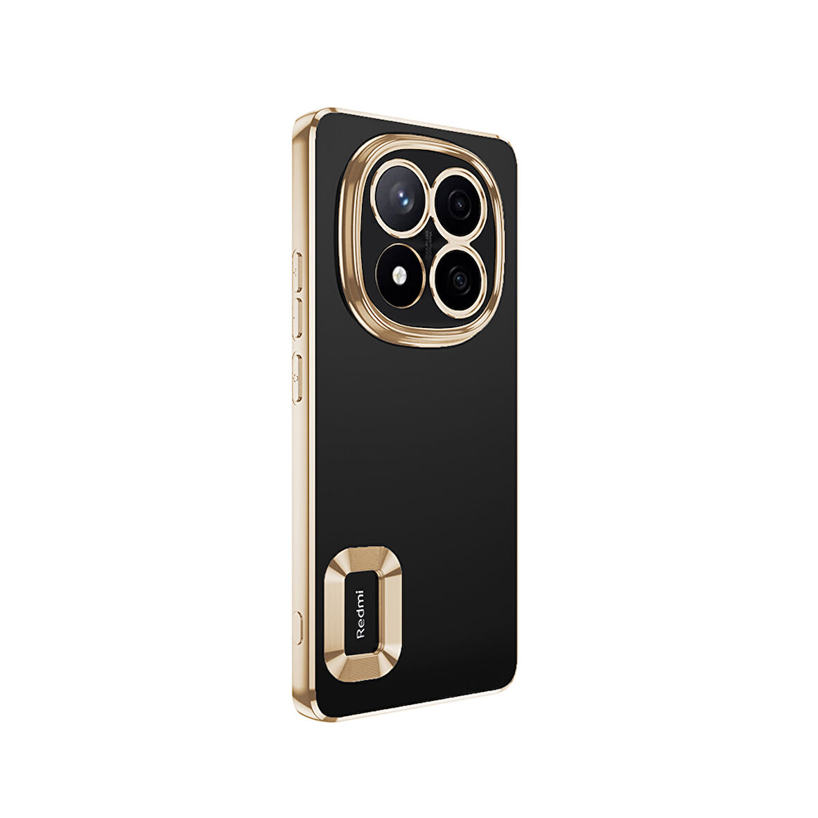 Redmi Note 14 Pro 5G Kılıf Köşeleri Renkli Şeffaf Kamera Korumalı Silikon Luxury Kapak