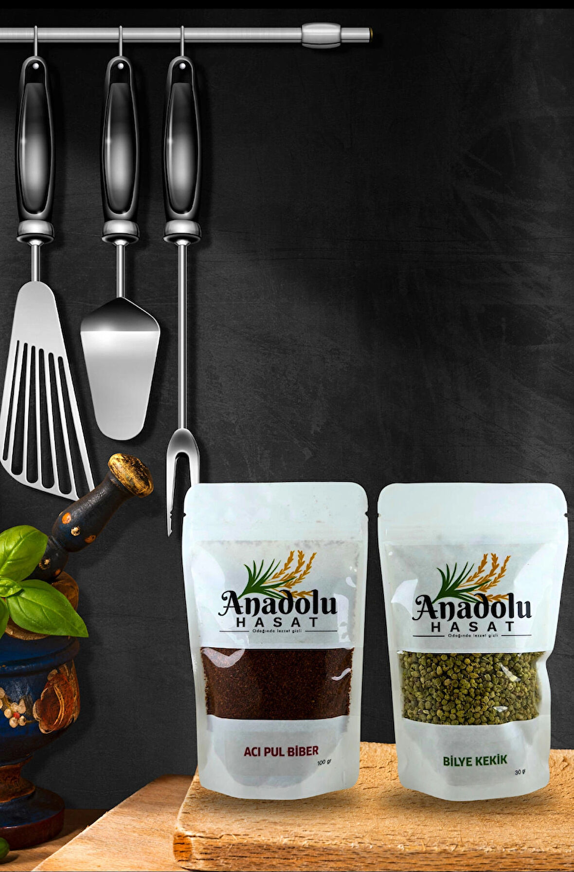 Acı Pul Biber 100gr - Bilye Kekik 30gr 2’li Paket