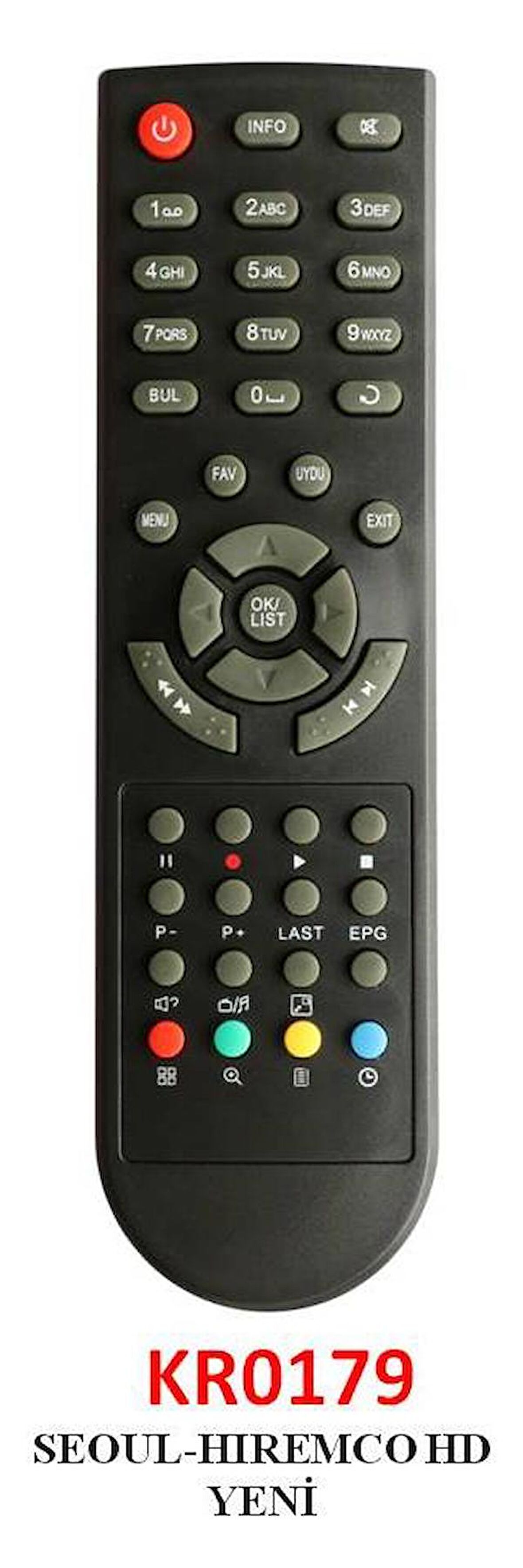 Hiremco Seoul Galaxy Mini HD Uydu Alıcı Kumandası