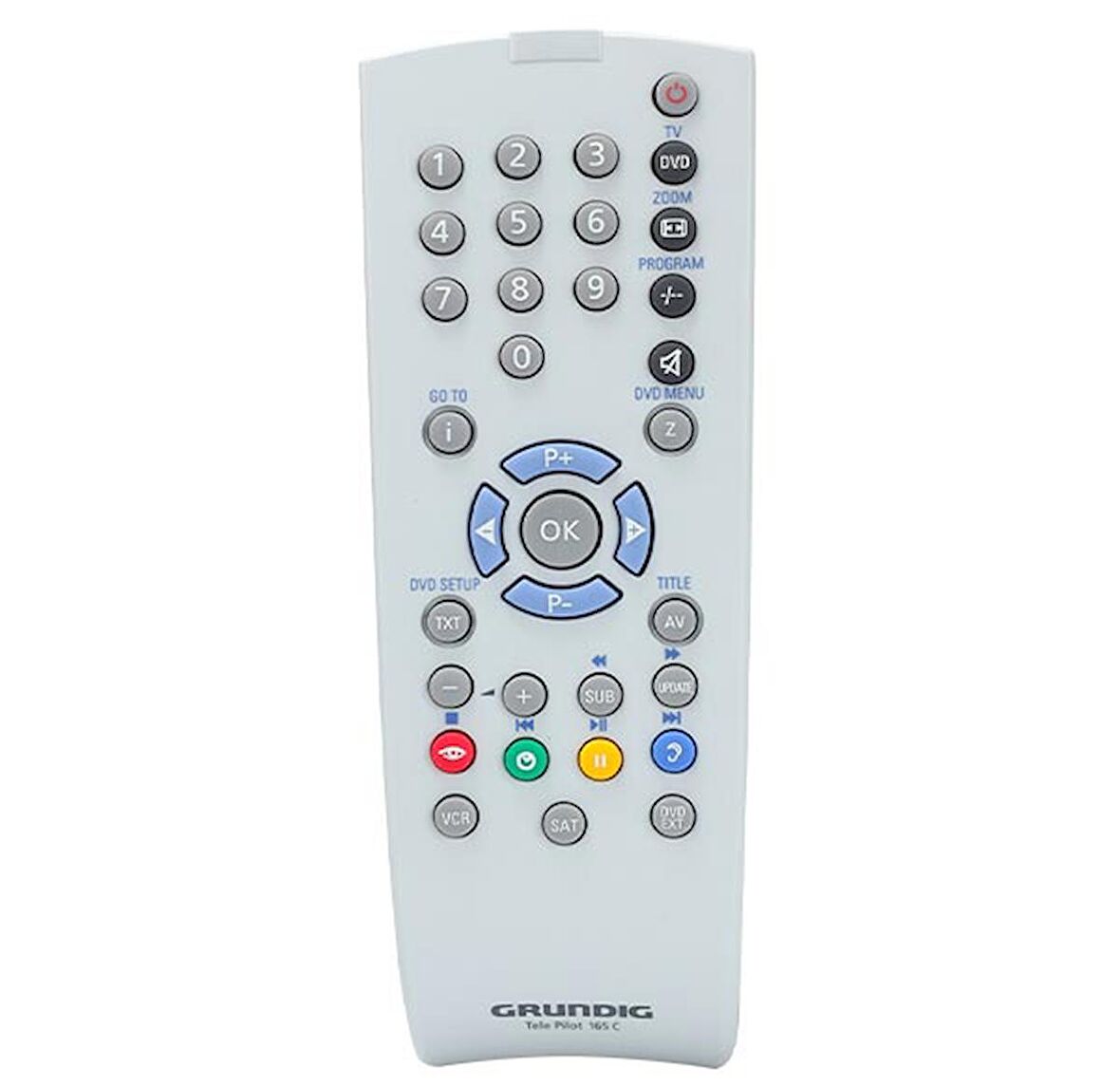ORJİNAL GRUNDIG TELE PİLOT TP-100 C LCD-LED TV KUMANDA