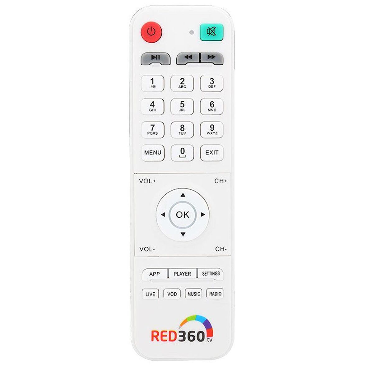 REDLİNE RED360 IPBOX UYDU KUMANDASI