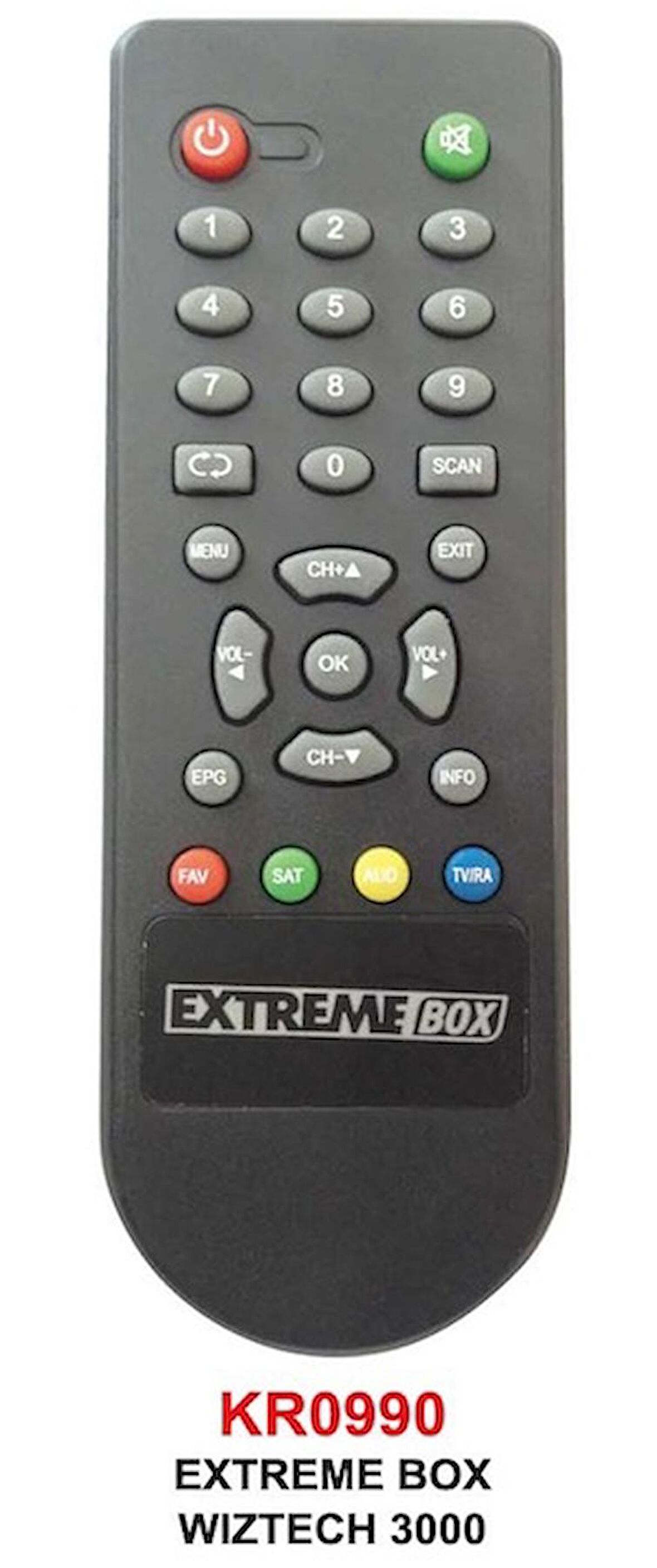 EPG'Lİ WIZTECH 3000 - EXTREME BOX UYDU KUMANDALARI