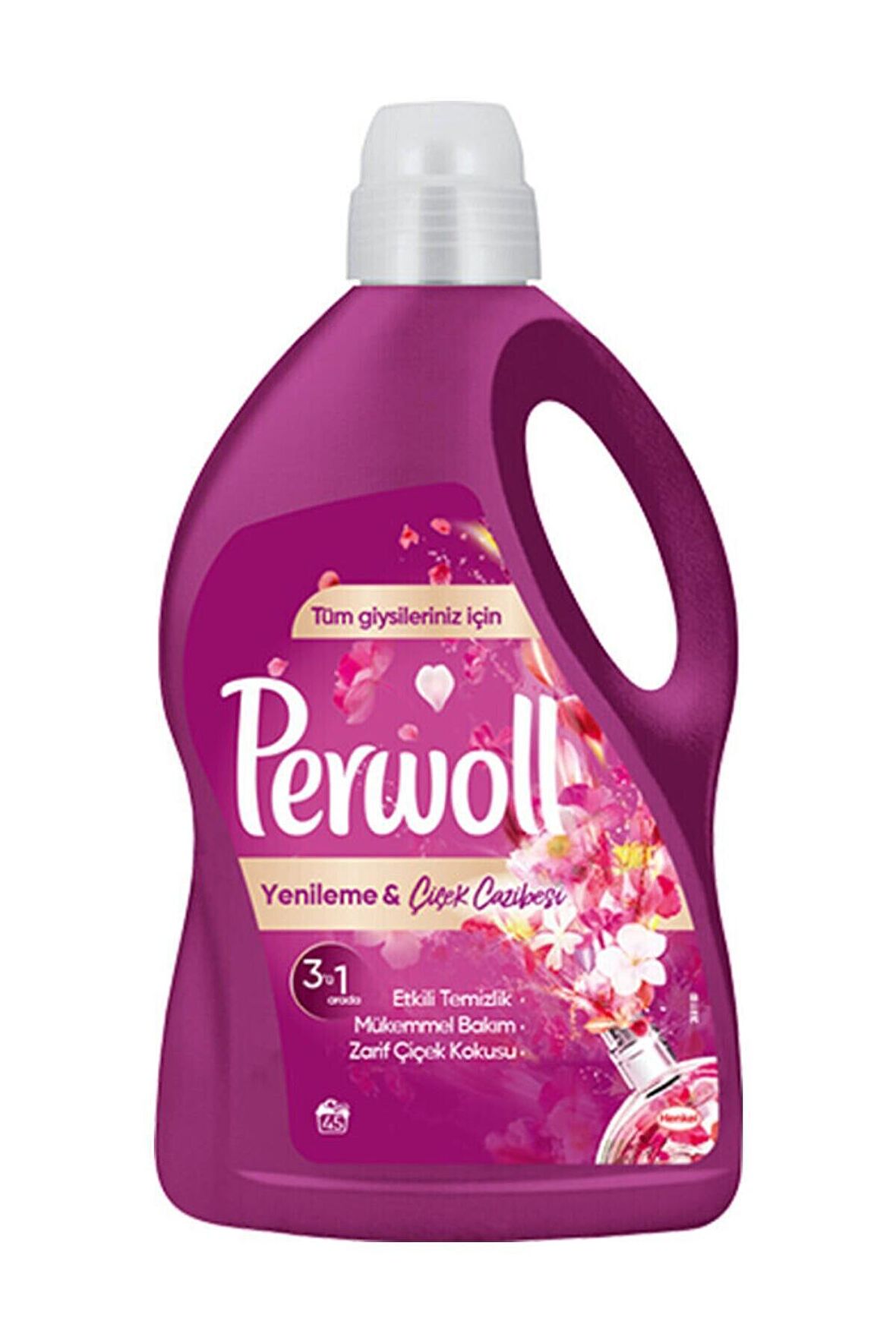 Perwoll Renk Koruma & Çiçek Kokulu Renkliler için Sıvı Deterjan 45 Yıkama 2.7 lt