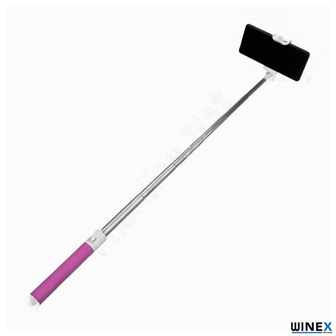 Global SR342 Katlanabilir Type-C Selfie Stick Çubuğu Pembe WNE0319