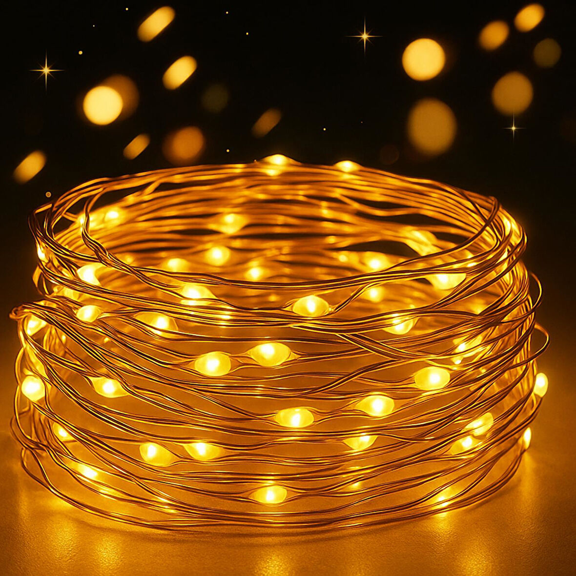 Gen-Of Gün Işığı Sarı Peri Led Işık 3 Metre YF-0012