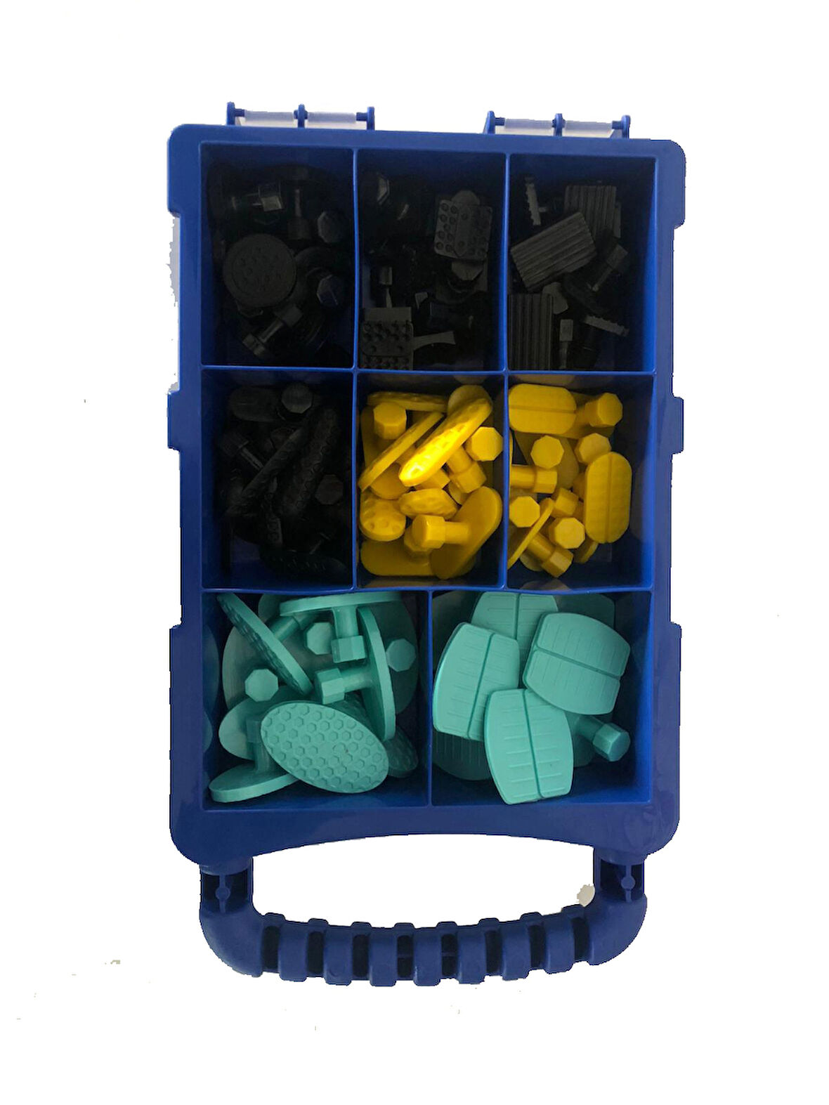 Pdr Boyasız Göçük Düzeltme Öpücük Adaptör 80 Adet Set Çanta