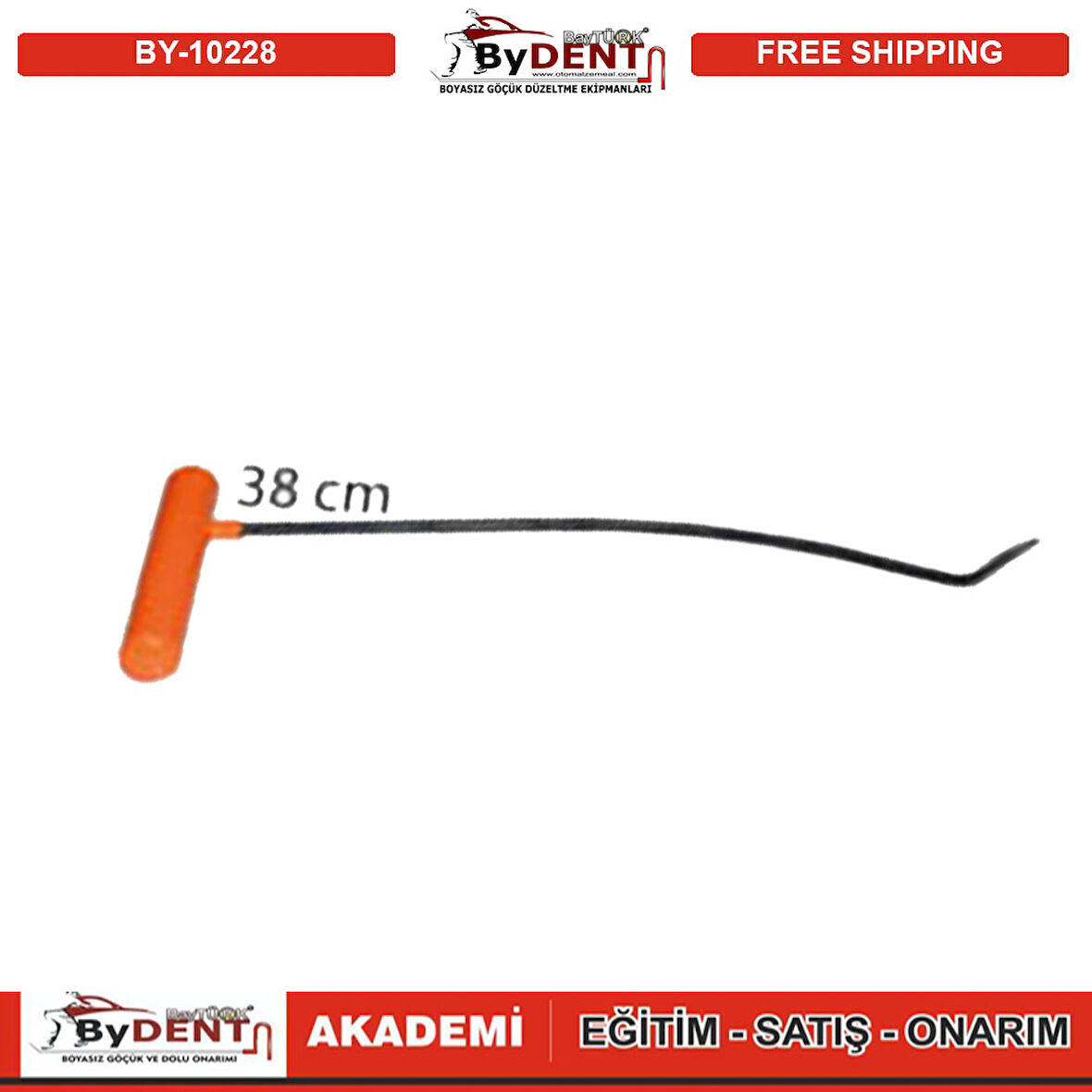 Pdr Boyasız Göçük Düzeltme Özel Tasarım Çubuk 38 cm