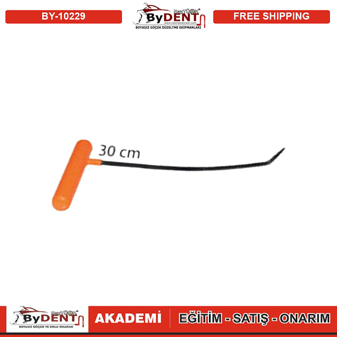 Pdr Boyasız Göçük Düzeltme Özel Tasarım Çubuk 30 cm