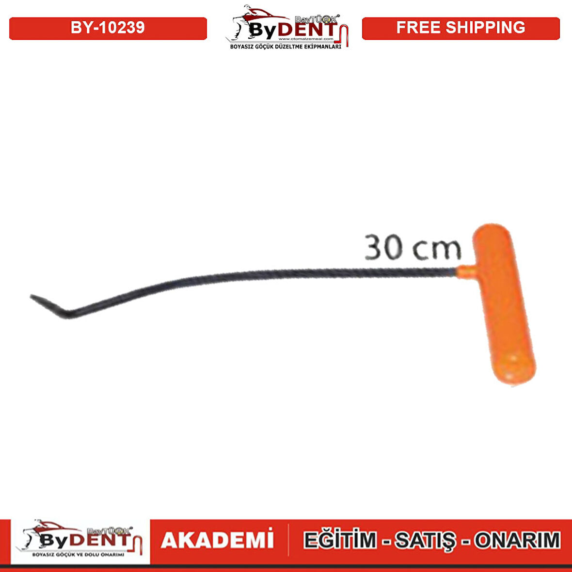 Pdr Boyasız Göçük Düzeltme Özel Tasarım Çubuk 30 cm